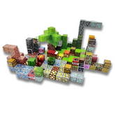 2025 New 10-300pcs DIY Magnetic Building Blocks Mini World – Magnetic Puzzle Blocks for Kids' Birthday Gifts